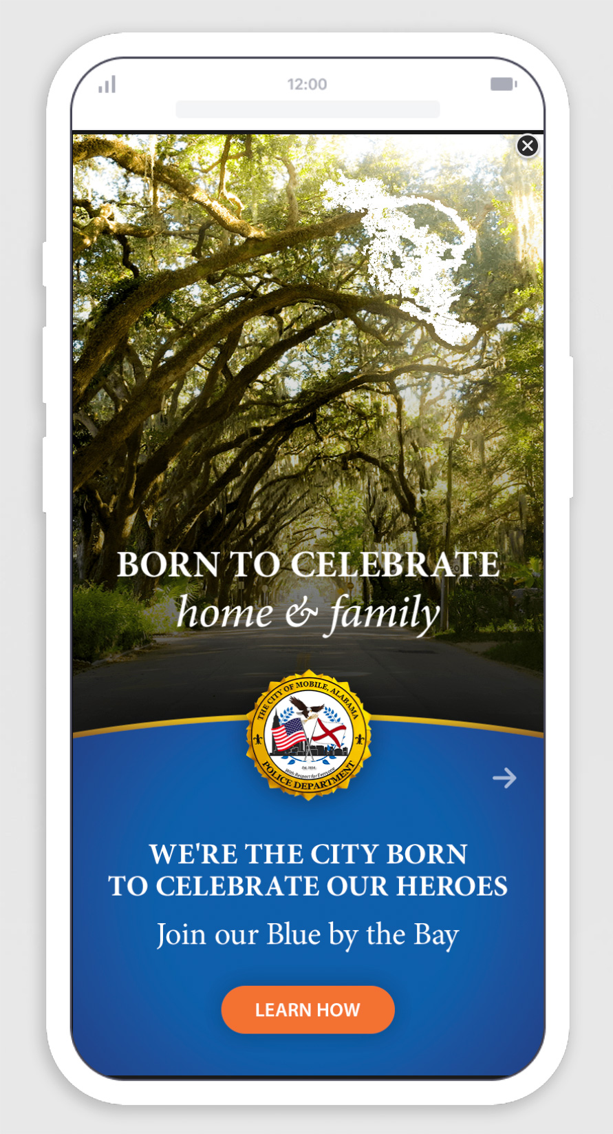 Native Ad – Mobile Police Department